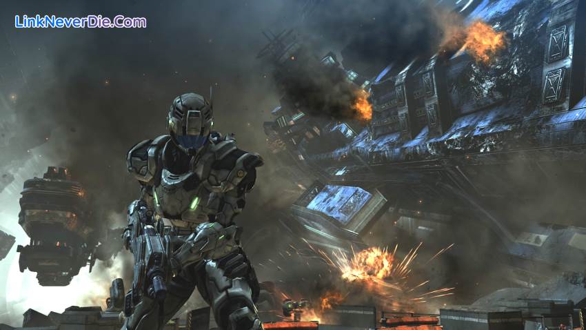 Hình ảnh trong game Vanquish (screenshot)