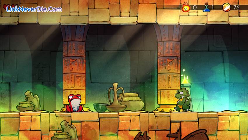 Hình ảnh trong game Wonder Boy: The Dragon's Trap (screenshot)