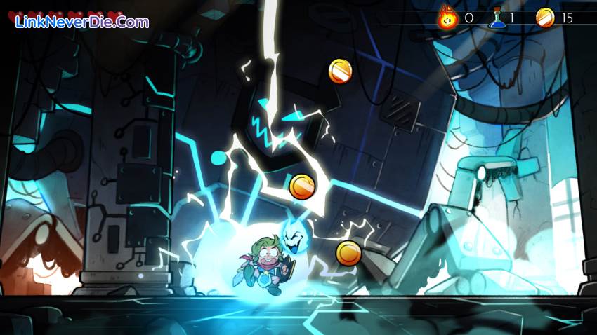 Hình ảnh trong game Wonder Boy: The Dragon's Trap (screenshot)