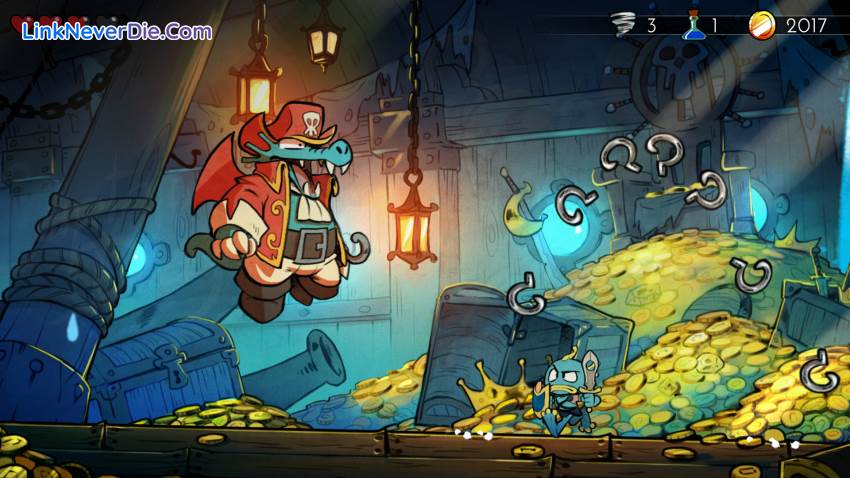 Hình ảnh trong game Wonder Boy: The Dragon's Trap (screenshot)