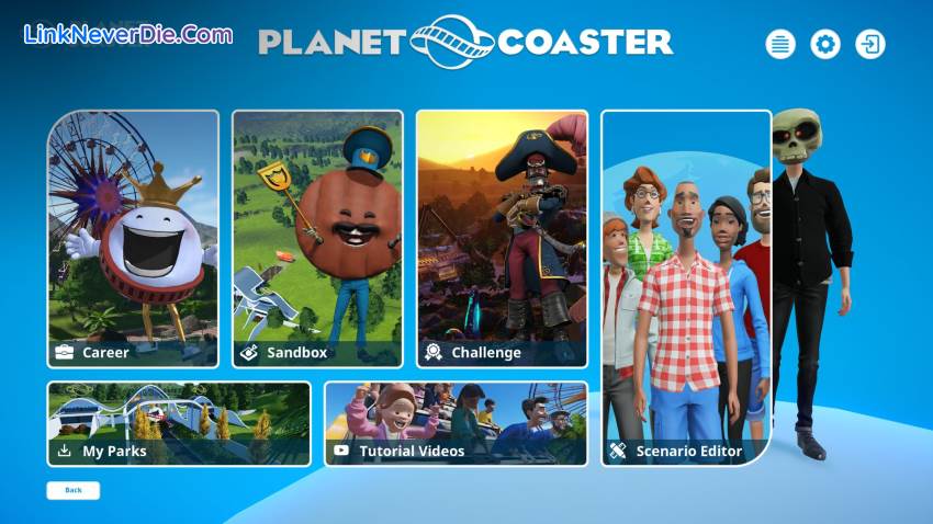 Hình ảnh trong game Planet Coaster (screenshot)