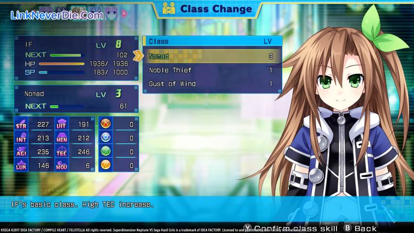 Hình ảnh trong game Superdimension Neptune VS Sega Hard Girls (screenshot)