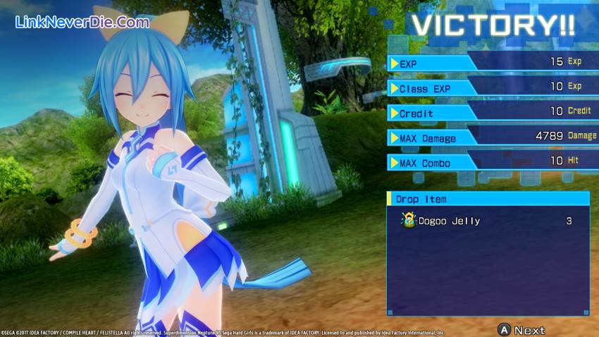 Hình ảnh trong game Superdimension Neptune VS Sega Hard Girls (screenshot)