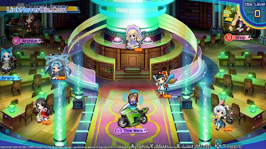 Hình ảnh trong game Superdimension Neptune VS Sega Hard Girls (screenshot)