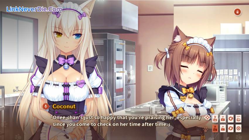 Hình ảnh trong game NEKOPARA Vol 3 (screenshot)