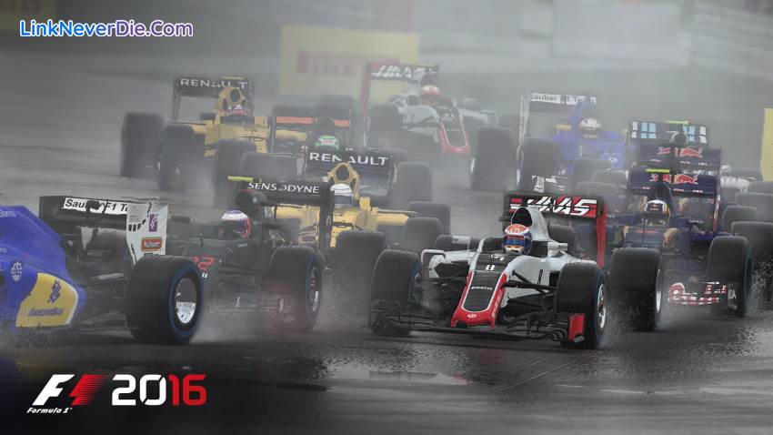 Hình ảnh trong game F1 2016 (screenshot)