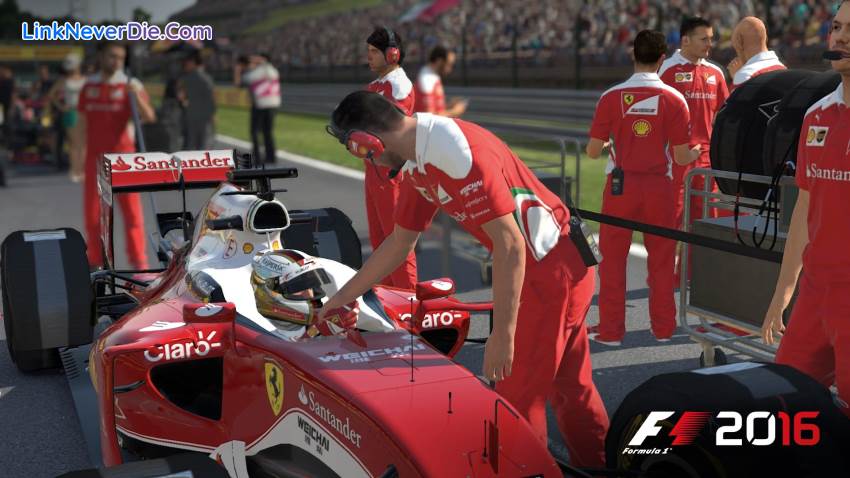 Hình ảnh trong game F1 2016 (screenshot)