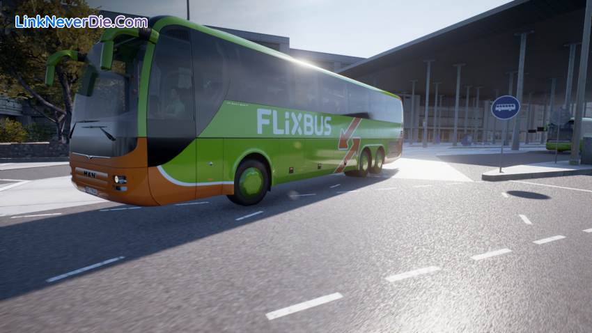 Hình ảnh trong game Fernbus Simulator (screenshot)