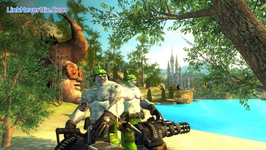 Hình ảnh trong game Serious Sam 2 (screenshot)