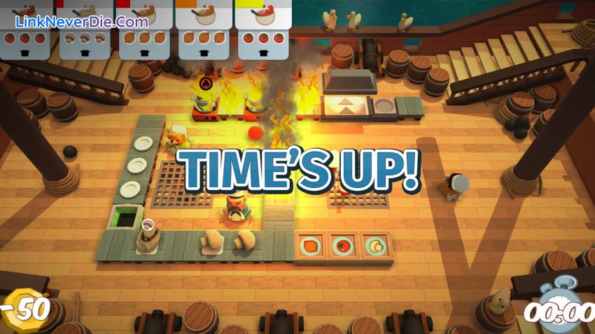 Hình ảnh trong game Overcooked (screenshot)