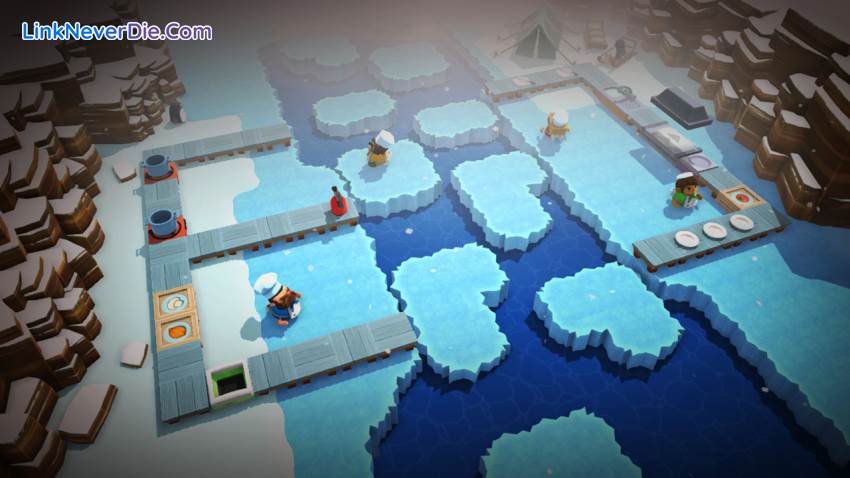 Hình ảnh trong game Overcooked (screenshot)