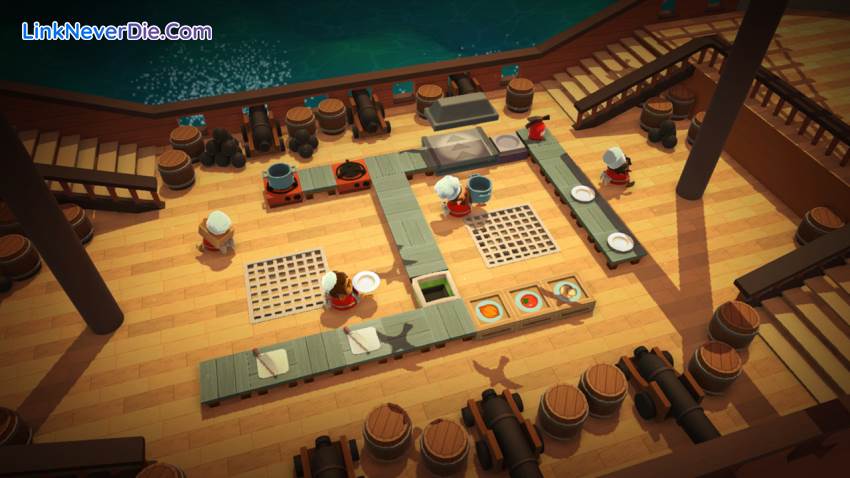 Hình ảnh trong game Overcooked (screenshot)