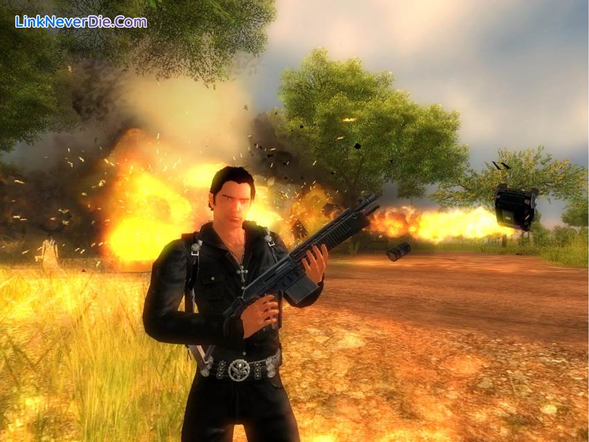 Hình ảnh trong game Just Cause (screenshot)