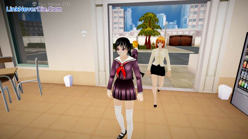 Hình ảnh trong game Yandere School (screenshot)