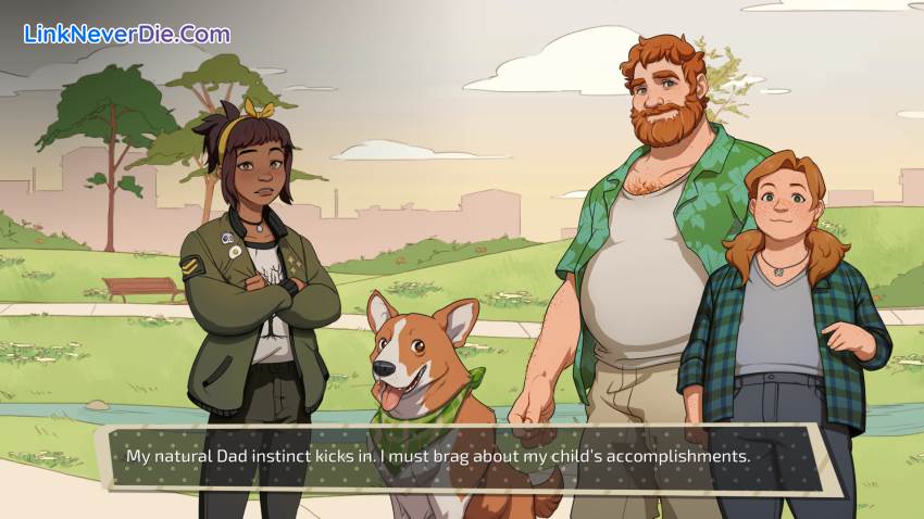 Hình ảnh trong game Dream Daddy: A Dad Dating Simulator (screenshot)