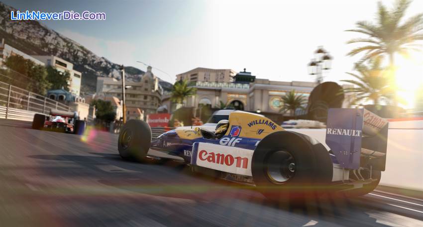 Hình ảnh trong game F1 2017 (screenshot)