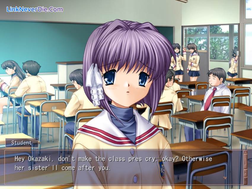 Hình ảnh trong game CLANNAD (screenshot)