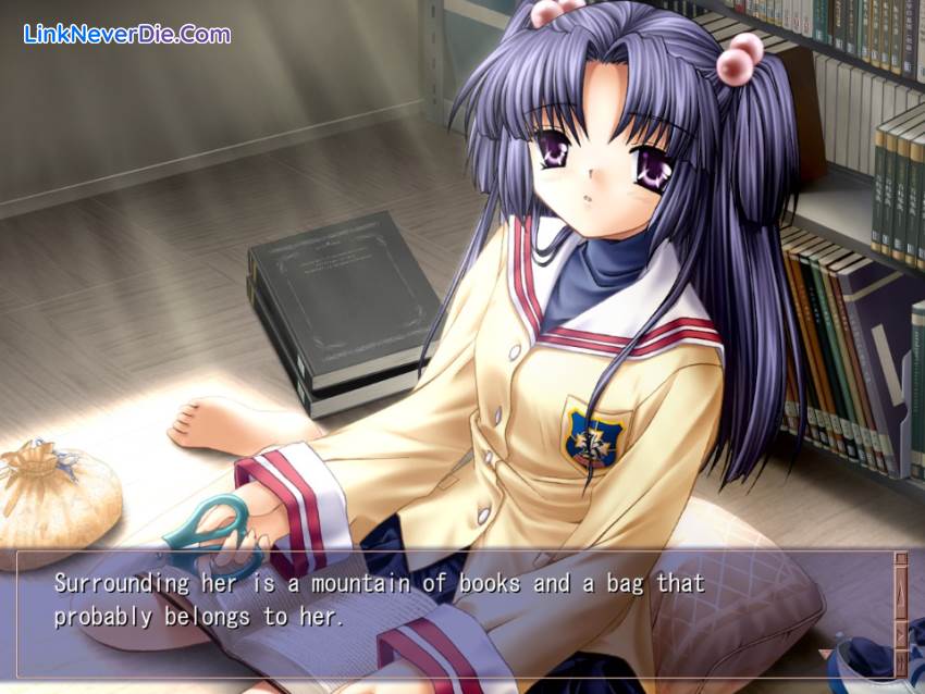 Hình ảnh trong game CLANNAD (screenshot)