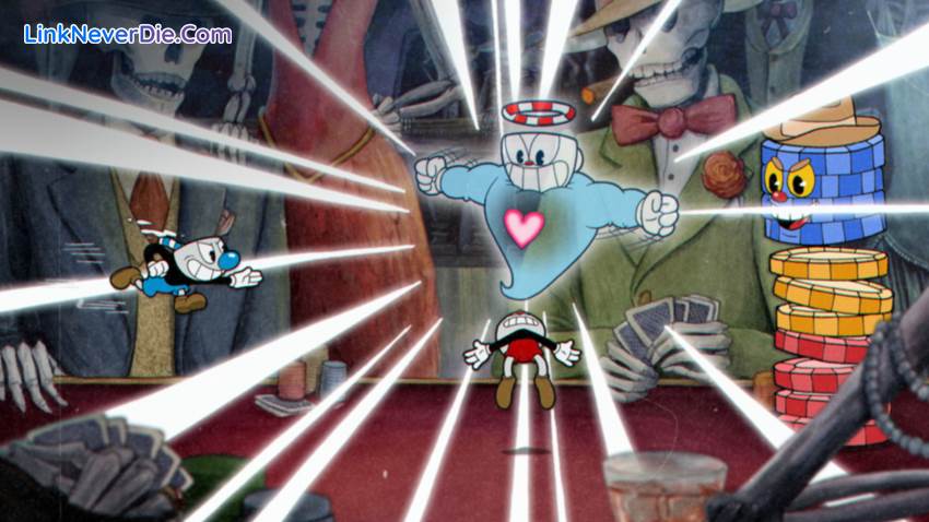 Hình ảnh trong game Cuphead (screenshot)