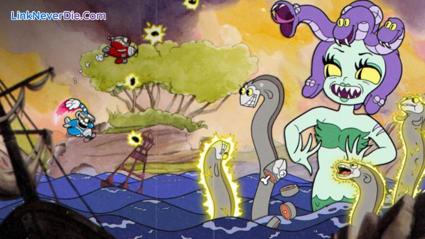 Hình ảnh trong game Cuphead (screenshot) Hình ảnh trong game Cuphead (screenshot)