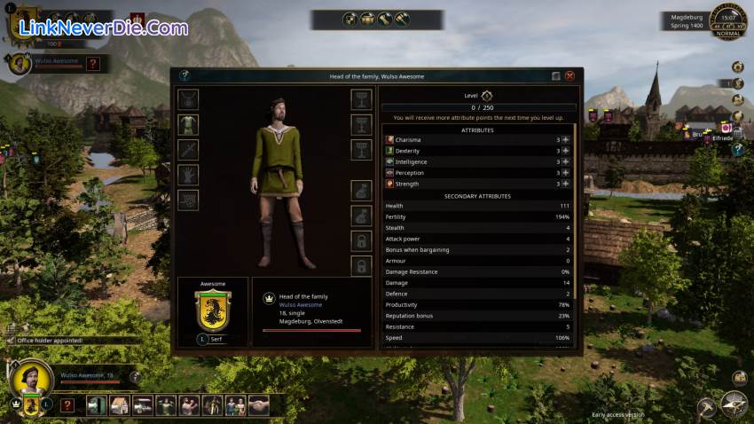 Hình ảnh trong game The Guild 3 (screenshot)