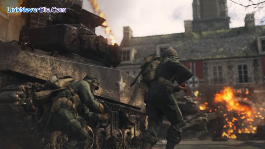 Hình ảnh trong game Call of Duty: WWII (screenshot)