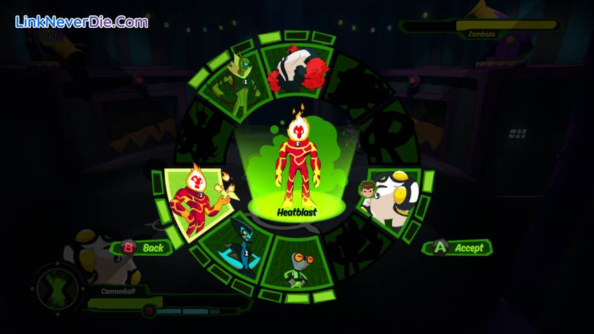 Hình ảnh trong game Ben 10 (screenshot)