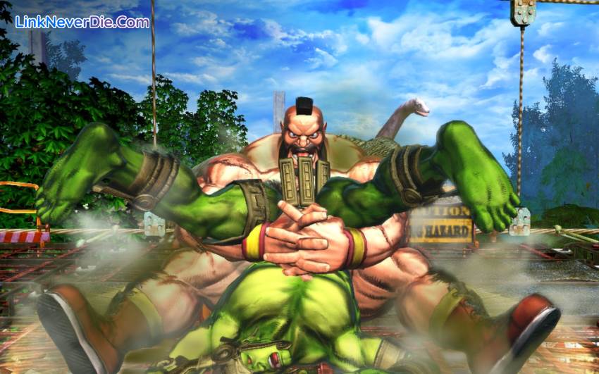 Hình ảnh trong game Street Fighter X Tekken (screenshot)