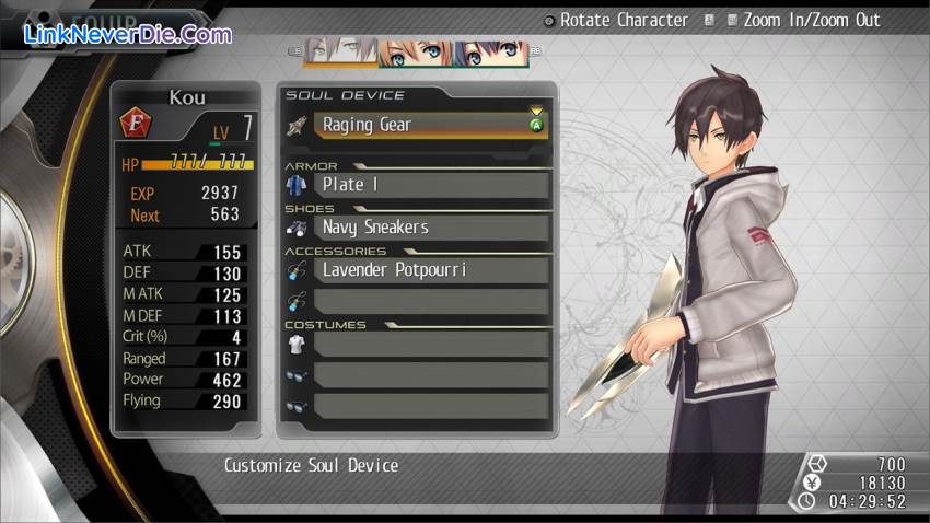 Hình ảnh trong game Tokyo Xanadu eX+ (screenshot)