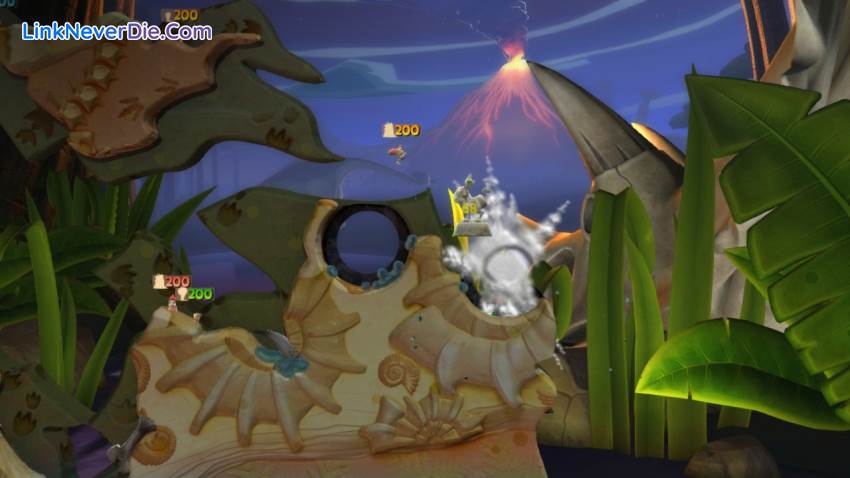 Hình ảnh trong game Worms Clan Wars (screenshot)