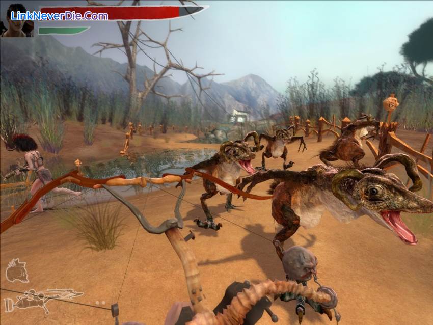 Hình ảnh trong game Zeno Clash (screenshot)