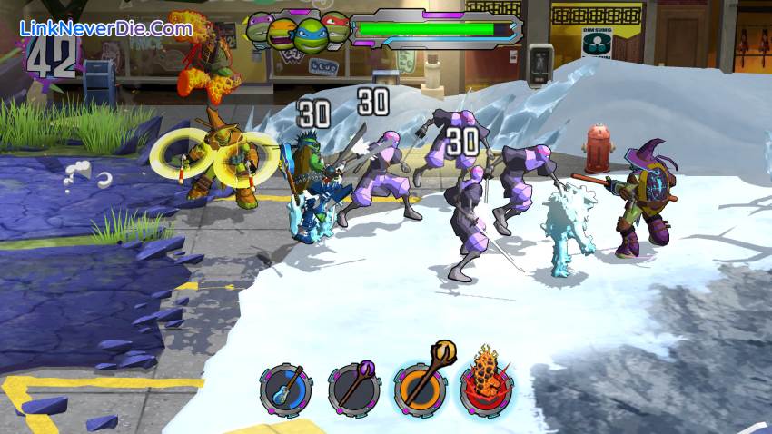 Hình ảnh trong game Teenage Mutant Ninja Turtles: Portal Power (screenshot)