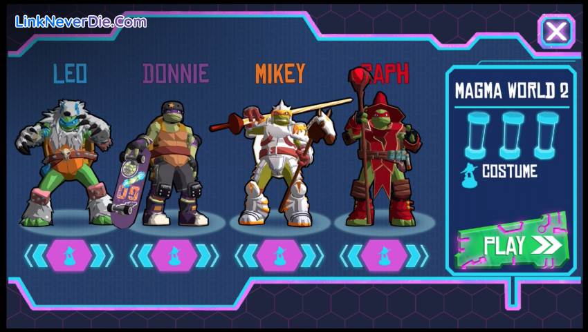 Hình ảnh trong game Teenage Mutant Ninja Turtles: Portal Power (screenshot)