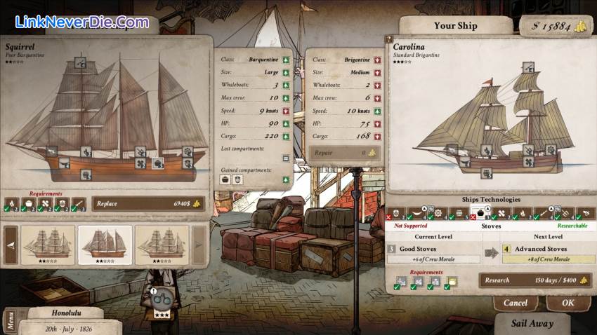 Hình ảnh trong game Nantucket (screenshot)