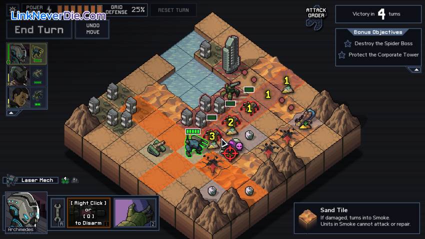 Hình ảnh trong game Into the Breach (screenshot)