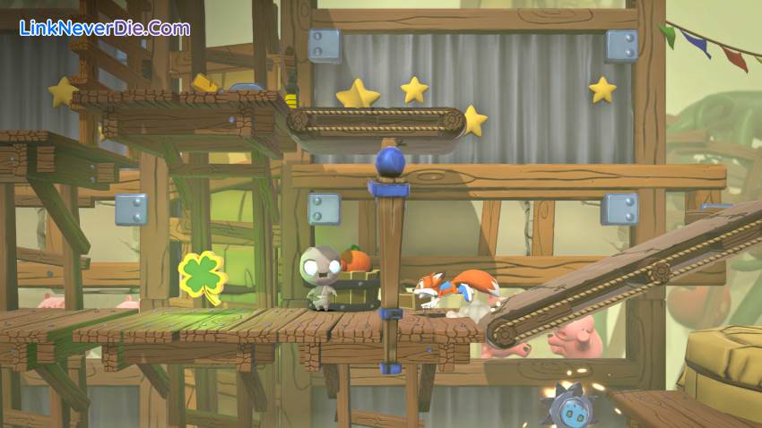 Hình ảnh trong game Super Lucky's Tale (screenshot)