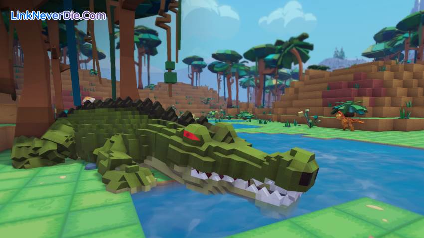 Hình ảnh trong game PixARK (screenshot)