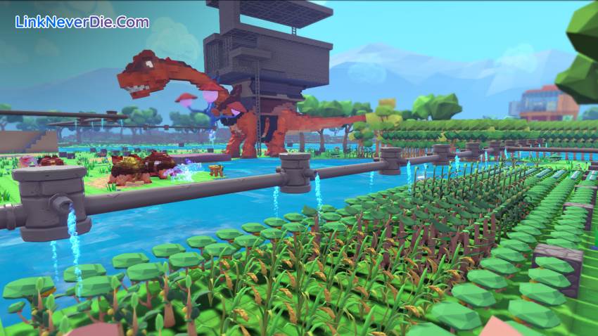 Hình ảnh trong game PixARK (screenshot)