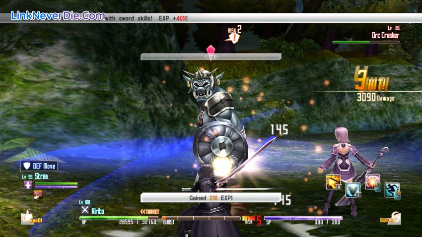 Hình ảnh trong game Sword Art Online: Hollow Fragment (screenshot)