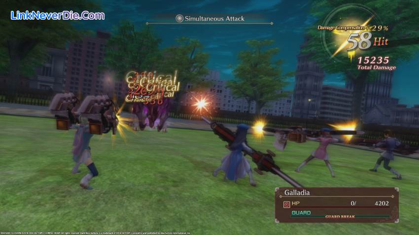 Hình ảnh trong game Dark Rose Valkyrie (screenshot)