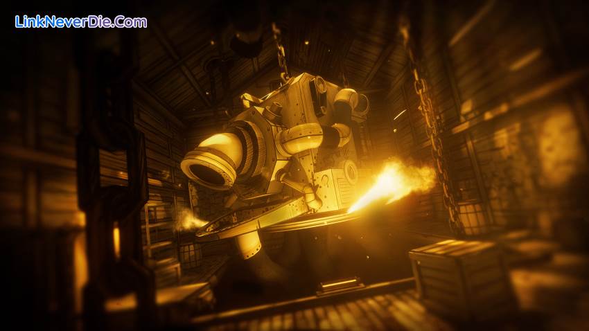 Hình ảnh trong game Bendy and the ink Machine (screenshot)