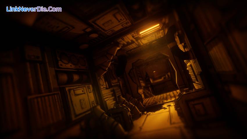 Hình ảnh trong game Bendy and the ink Machine (screenshot)