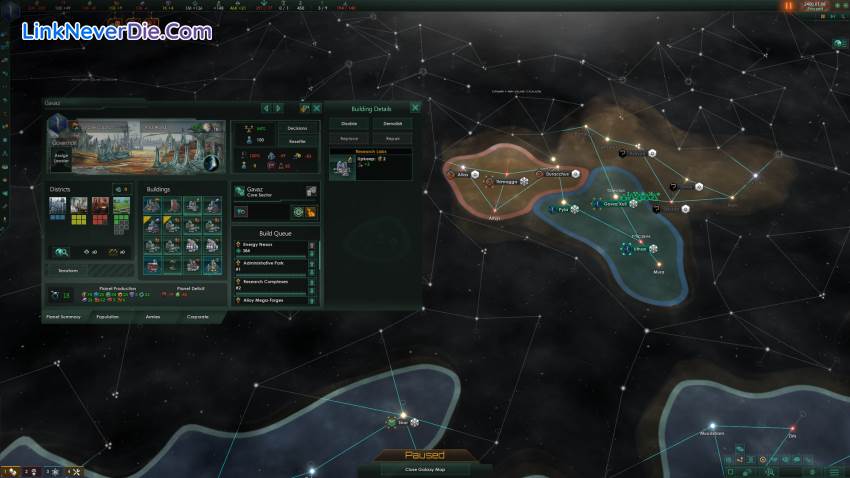Hình ảnh trong game Stellaris (screenshot) Hình ảnh trong game Stellaris (screenshot)