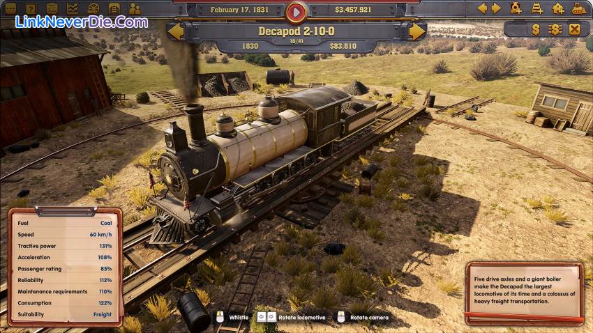 Hình ảnh trong game Railway Empire (screenshot)