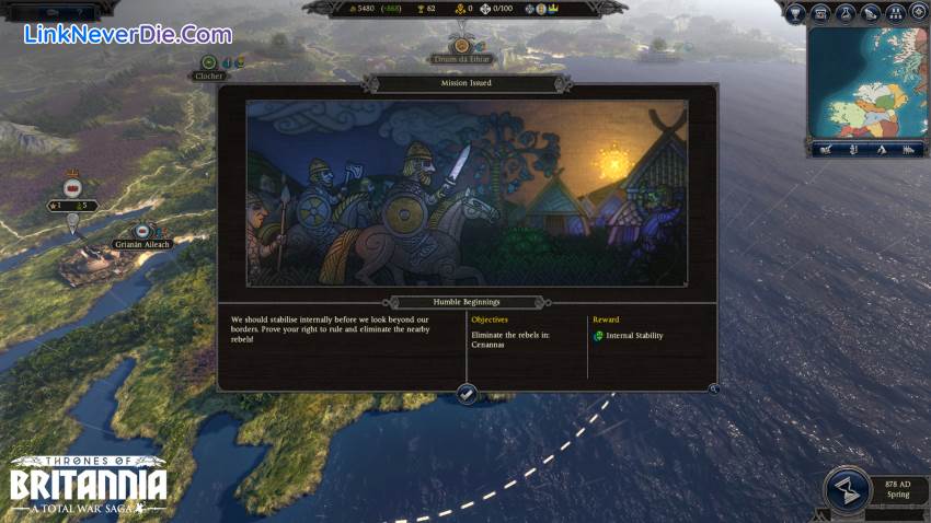 Hình ảnh trong game Total War Saga: Thrones of Britannia (screenshot)