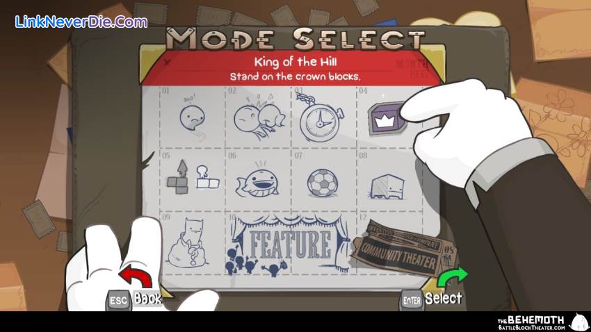 Hình ảnh trong game BattleBlock Theater (screenshot)