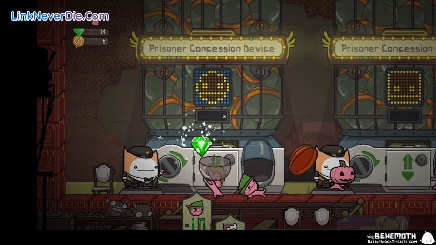 Hình ảnh trong game BattleBlock Theater (screenshot)