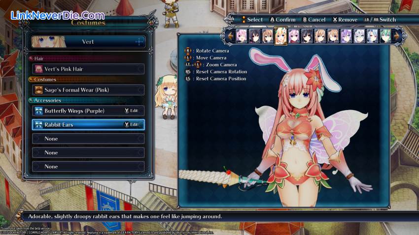 Hình ảnh trong game Cyberdimension Neptunia: 4 Goddesses Online (screenshot)