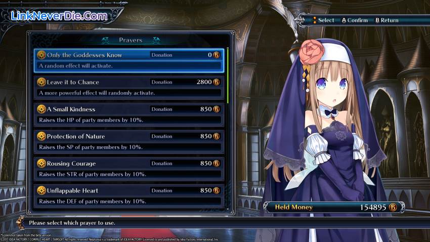 Hình ảnh trong game Cyberdimension Neptunia: 4 Goddesses Online (screenshot)