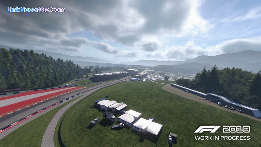 Hình ảnh trong game F1 2018 (screenshot)